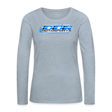 Derek Robbie | 2026 | Women's LS T-Shirt - heather ice blue