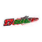 Alan Sieg | 2025 |  Kiss-Cut Vinyl Decal - transparent glossy