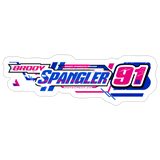 Brody Spangler | 2026 | Kiss-Cut Vinyl Decal - white matte