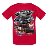 Campbell & Sons Racing | 2026 | Youth T-Shirt - red