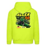 Lochlan Allen | 2025 | Adult Hoodie - safety green