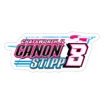 Canon Stipp | 2025 |  Kiss-Cut Vinyl Decal - white matte
