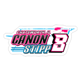 Canon Stipp | 2025 |  Kiss-Cut Vinyl Decal - white matte