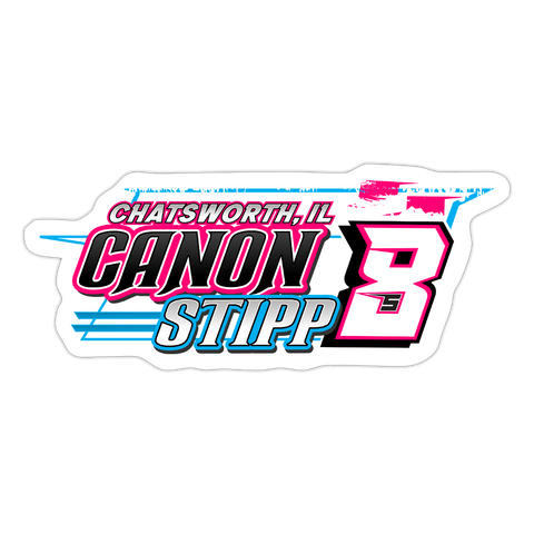 Canon Stipp | 2025 |  Kiss-Cut Vinyl Decal - white matte