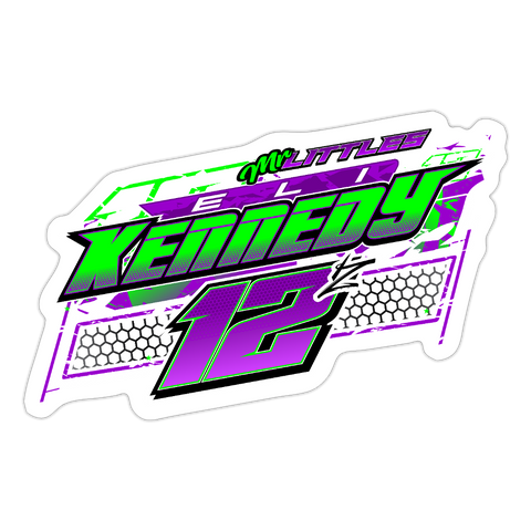 Eli Kennedy | 2025 |  Kiss-Cut Vinyl Decal - white matte