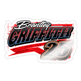 Brantley Griffith | 2025 |  Kiss-Cut Vinyl Decal - white glossy
