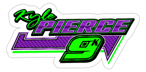 Kyle Pierce | Pierce Racing | 2024 | Kiss-Cut Vinyl Decal