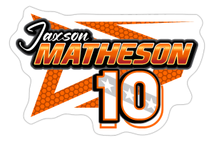 Jaxson Matheson | 2024 | Kiss-Cut Vinyl Decal