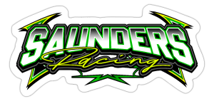 Saunders Racing | 2024 | Kiss-Cut Vinyl Decal