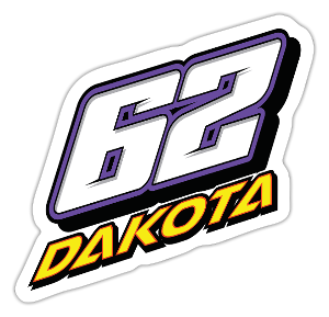 Dakota and Teagan Cook | 2025 | Kiss-Cut Vinyl Decal 3