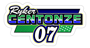 Ryker Centonze | 2024 | Kiss-Cut Vinyl Decal