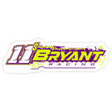 Bryant Racing | 2026 | Kiss-Cut Vinyl Decal - white matte