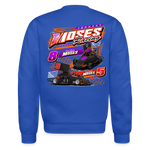 Moses Racing | 2025 | Adult Crewneck Sweatshirt - royal blue