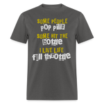 Live Life Full Throttle | FSR Merch | Adult Shirt - charcoal