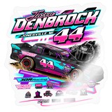 Jason Denbrock | 2026 | Kiss-Cut Vinyl Decal 2 - transparent glossy