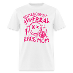 Feral Race Mom Pink | FSR Merch | Adult Shirt - white