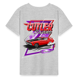 Cutler Racing | 2025 | Youth T-Shirt - heather gray