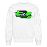 C & S Racing | 2026 | Adult Crewneck Sweatshirt - white