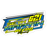Seth Martin | 2026 | Kiss-Cut Vinyl Decal - white matte