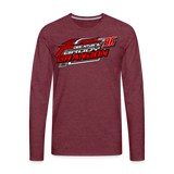 Brody Brandon | 2026 | Men's LS T-Shirt - heather burgundy