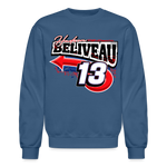Hudson Beliveau | 2025 | Adult Crewneck Sweatshirt - indigo blue