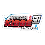 Jordan Kibbe | 2025 |  Kiss-Cut Vinyl Decal - white matte