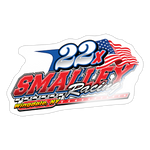 Smalley Racing | 2025 |  Kiss-Cut Vinyl Decal - white glossy