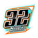 Shane Stanley | 2025 |  Kiss-Cut Vinyl Decal - white matte