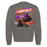 Moses Racing | 2025 | Adult Crewneck Sweatshirt - asphalt gray