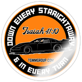 Tim Garrison | 2023 | Kiss-Cut Vinyl Decal 3 - white glossy