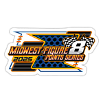 Midwest Figure 8 | 2025 |  Kiss-Cut Vinyl Decal - white matte