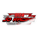 Jordan Deterding | 2026 | Kiss-Cut Vinyl Decal - transparent glossy