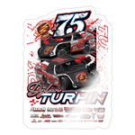 Dylan Turpin | 2025 |  Kiss-Cut Vinyl Decal 2 - white glossy