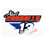 Abel Connolly | 2024 |  Kiss-Cut Vinyl Decal - transparent glossy