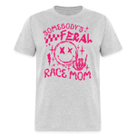 Feral Race Mom Pink | FSR Merch | Adult Shirt - heather gray