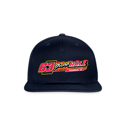 Jeff Hall | 2025 | Snapback Hat - navy