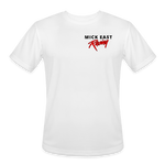 Mick East | 2025 | Men’s Moisture Wicking Performance T-Shirt 2 - white