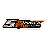 Domnick May | 2026 | Kiss-Cut Vinyl Decal - white matte