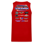 Pist-N-Broke Motorsports | 2025 | Men's Tank - red