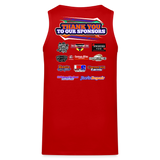Pist-N-Broke Motorsports | 2025 | Men's Tank - red