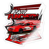 Phil Funcheon | 2025 |  Kiss-Cut Vinyl Decal 2 - white glossy
