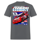 James Dale | Embry Racing | 2026 | Adult T-Shirt - charcoal