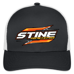 Stine Racing | 2025 |  Baseball Cap - dark gray/white