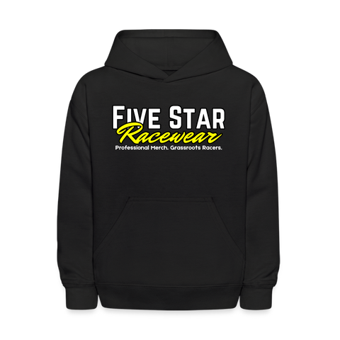 Five Star Racewear | FSR Merch | Youth Hoodie - black