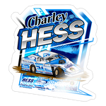 Charley Hess | 2025 |  Kiss-Cut Vinyl Decal 2 - white glossy