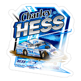 Charley Hess | 2025 |  Kiss-Cut Vinyl Decal 2 - white glossy