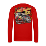 Owen Mossow | 2026 | Men's LS T-Shirt - red