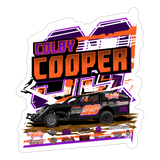 Colby Cooper | 2025 |  Kiss-Cut Vinyl Decal 2 - white matte