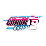 Canon Stipp | 2025 |  Kiss-Cut Vinyl Decal - transparent glossy