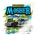 Brody Mosher | 2025 |  Kiss-Cut Vinyl Decal 2 - transparent glossy